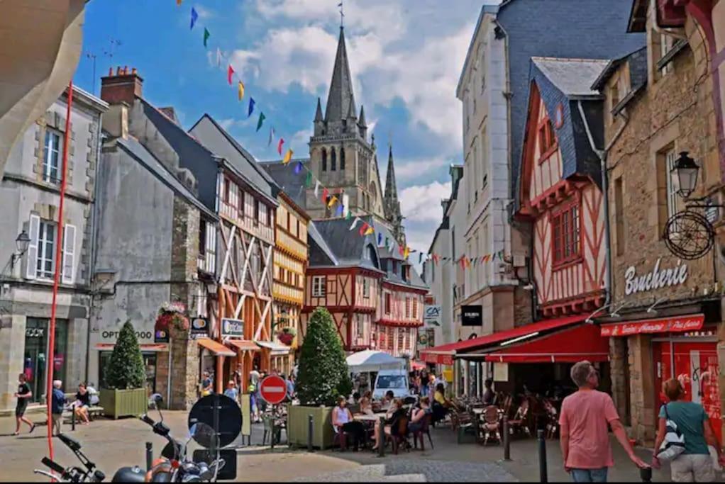 L'Incontournable, Centre Ville Petit Parking Wifi Linge En Option Vannes Exterior photo